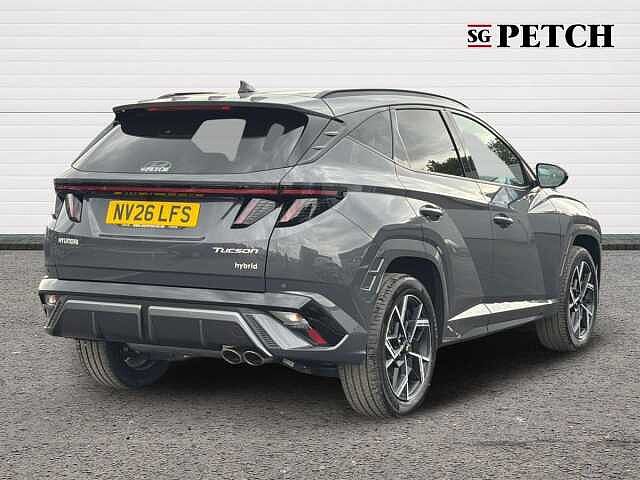 Hyundai TUCSON 1.6T 239 Hybrid N Line Edition 5dr Auto Grey