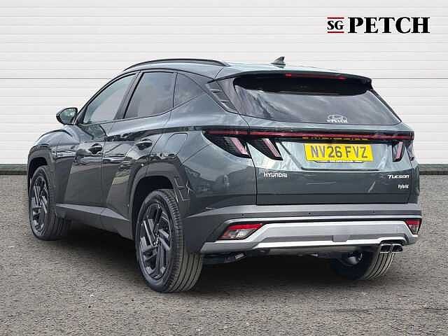 Hyundai TUCSON 1.6T 239 Hybrid Black Line 5dr Auto Green