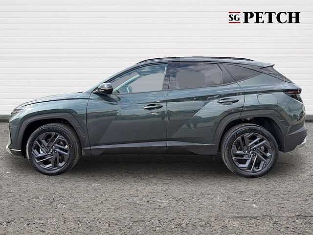 Hyundai TUCSON 1.6T 239 Hybrid Black Line 5dr Auto Green