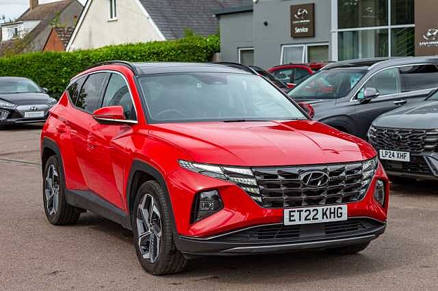 Hyundai TUCSON HYBRID 1.6 T-GDi (230ps) Ultimate Red