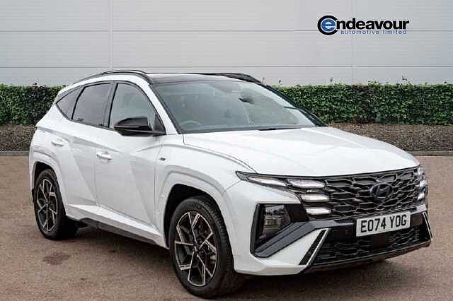 Hyundai TUCSON ESTATE 1.6T Plug-in Hybrid N Line S 5dr 4WD Auto White