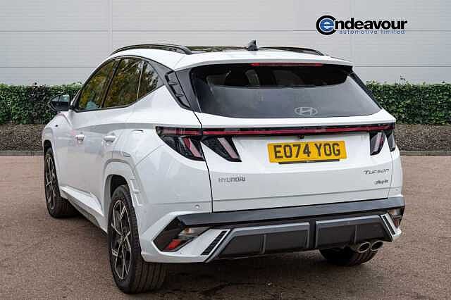 Hyundai TUCSON ESTATE 1.6T Plug-in Hybrid N Line S 5dr 4WD Auto White
