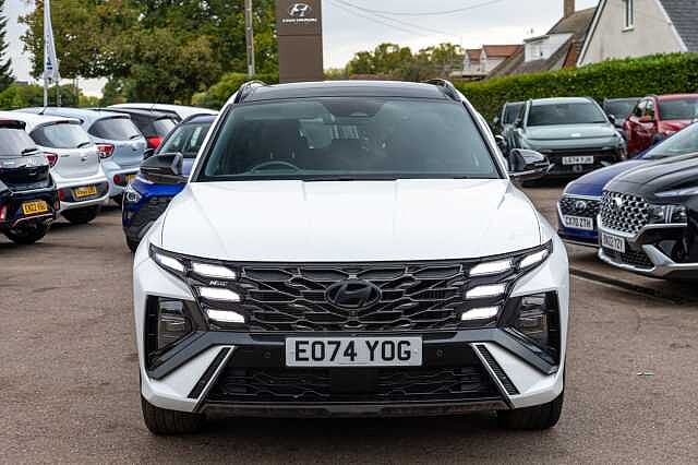 Hyundai TUCSON ESTATE 1.6T Plug-in Hybrid N Line S 5dr 4WD Auto White