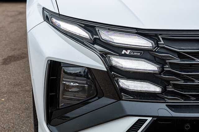 Hyundai TUCSON ESTATE 1.6T Plug-in Hybrid N Line S 5dr 4WD Auto White