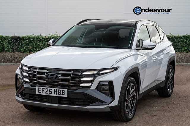 Hyundai TUCSON 1.6T Hybrid Ultimate 5dr Auto White
