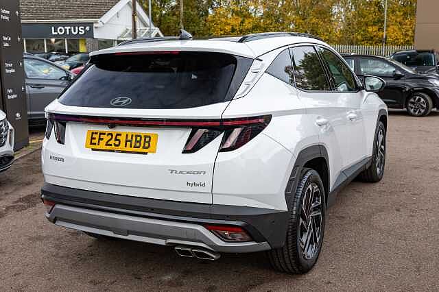 Hyundai TUCSON 1.6T Hybrid Ultimate 5dr Auto White