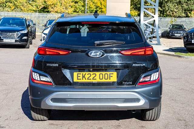Hyundai KONA 1.6 GDi Hybrid Ultimate 5dr DCT Black