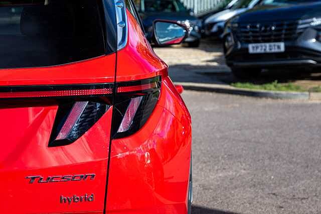 Hyundai TUCSON 1.6 TGDi Hybrid 230 Premium 5dr 2WD Auto Red