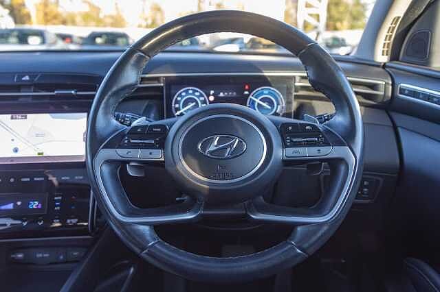 Hyundai TUCSON 1.6 TGDi Hybrid 230 Ultimate 5dr 2WD Auto White