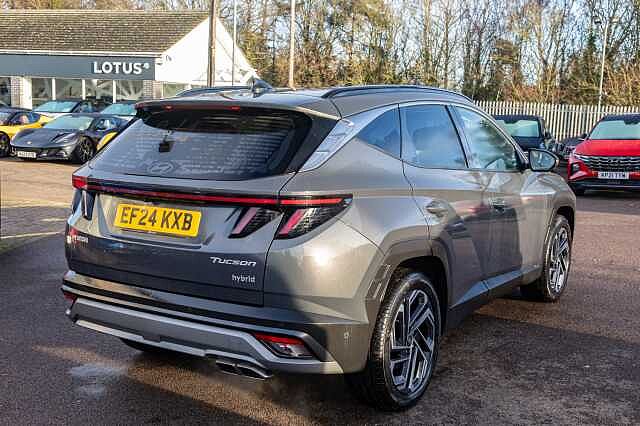 Hyundai TUCSON 1.6T Hybrid Ultimate 5dr Auto Grey