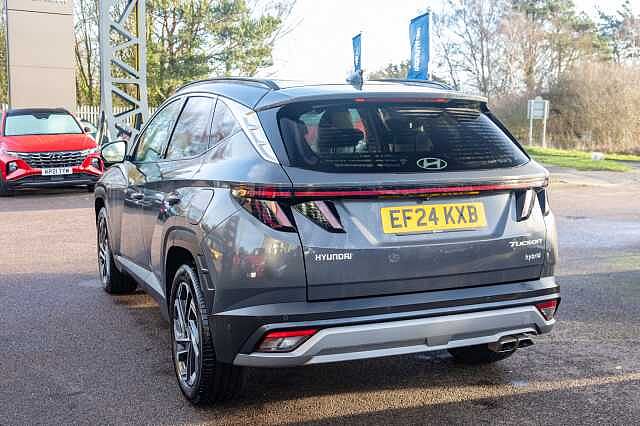 Hyundai TUCSON 1.6T Hybrid Ultimate 5dr Auto Grey
