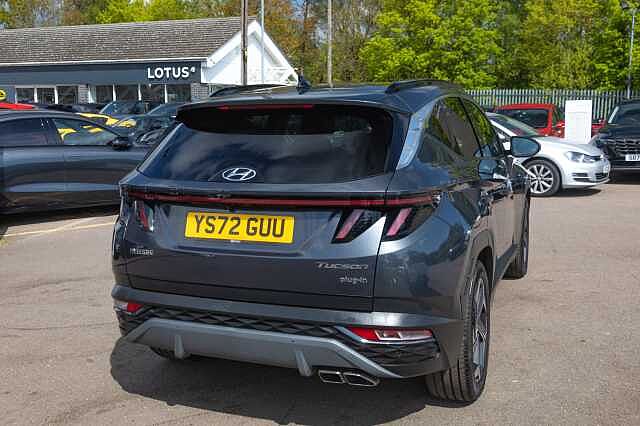 Hyundai TUCSON 1.6 TGDi Plug-in Hybrid Ultimate 5dr 4WD Auto Grey
