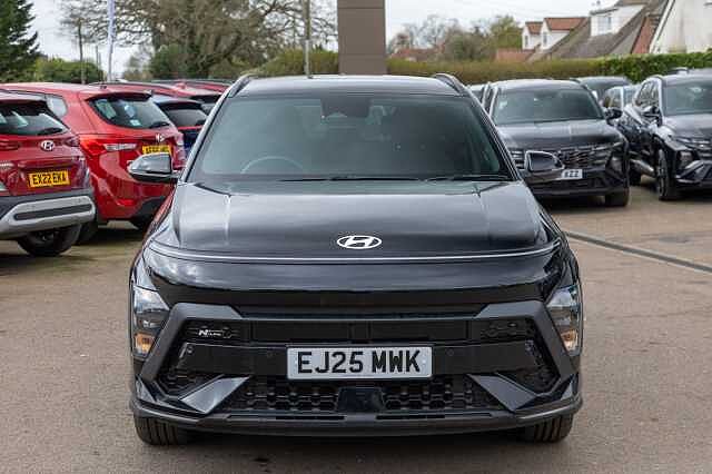 Hyundai KONA 1.6 Hybrid 129 N Line 5dr DCT Black