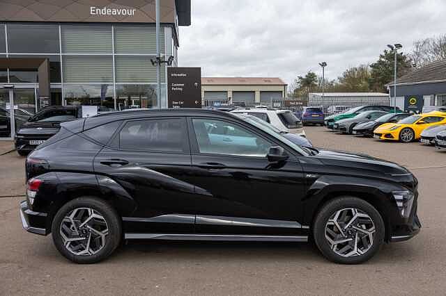 Hyundai KONA 1.6 Hybrid 129 N Line 5dr DCT Black