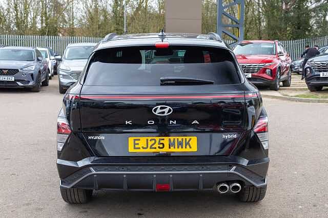 Hyundai KONA 1.6 Hybrid 129 N Line 5dr DCT Black