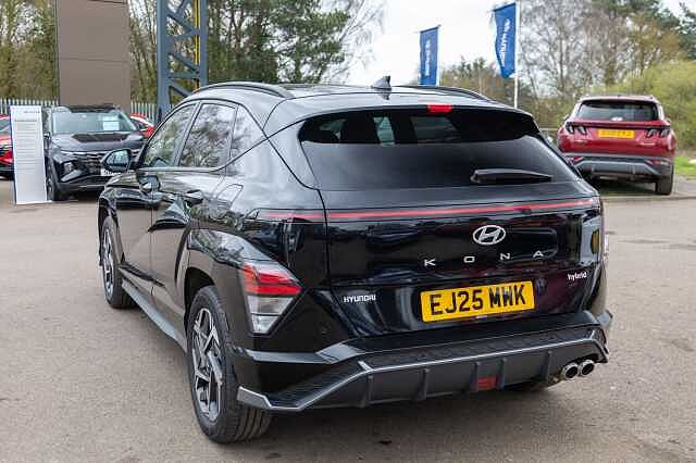 Hyundai KONA 1.6 Hybrid 129 N Line 5dr DCT Black