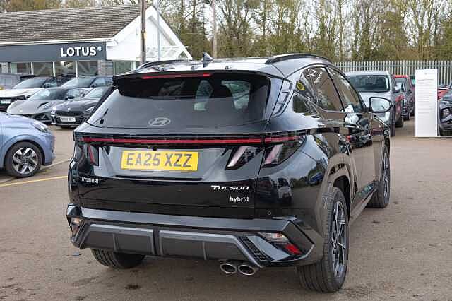 Hyundai TUCSON 1.6T Hybrid N Line S 5dr Auto Black