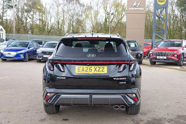 Hyundai TUCSON 1.6T Hybrid N Line S 5dr Auto Black