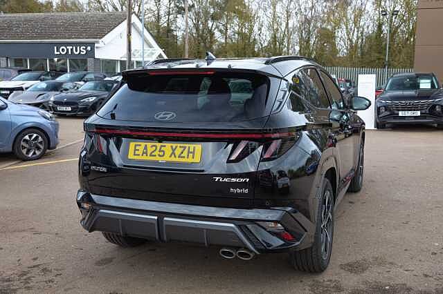Hyundai TUCSON 1.6T Hybrid N Line S 5dr Auto Black