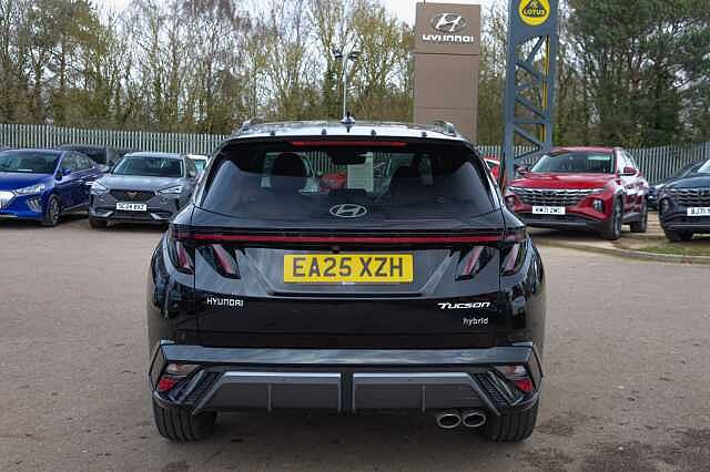 Hyundai TUCSON 1.6T Hybrid N Line S 5dr Auto Black