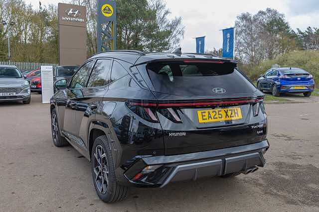 Hyundai TUCSON 1.6T Hybrid N Line S 5dr Auto Black