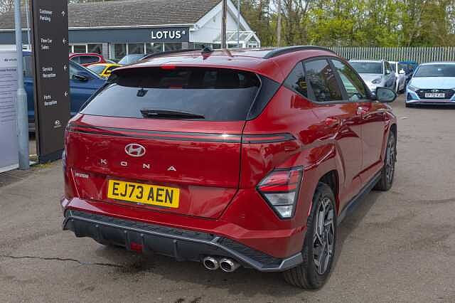 Hyundai KONA 1.0T N Line 5dr DCT Red