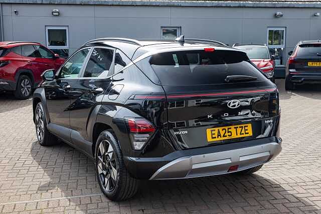 Hyundai KONA 1.6 Hybrid 129 Ultimate 5dr DCT Black