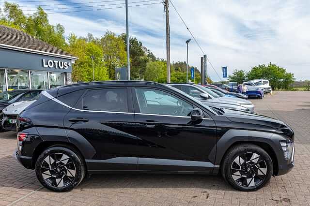 Hyundai KONA 1.6 Hybrid 129 Ultimate 5dr DCT Black