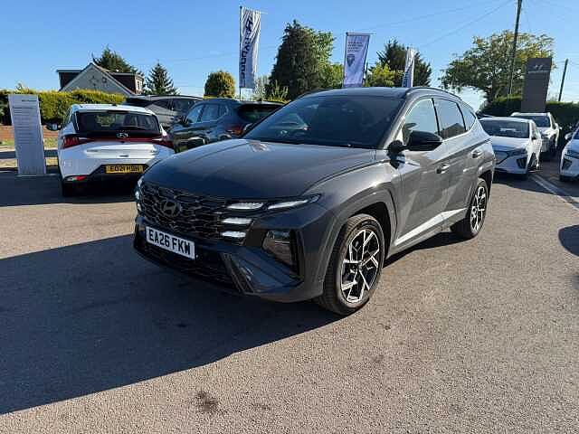 Hyundai TUCSON 1.6T 239 Hybrid N Line Edition 5dr Auto Grey