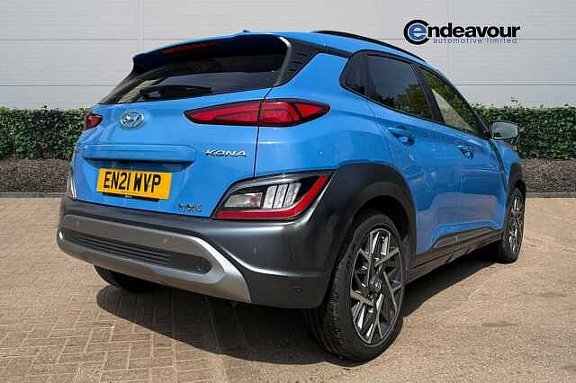Hyundai KONA 1.6 GDi Hybrid Premium 5dr DCT Blue