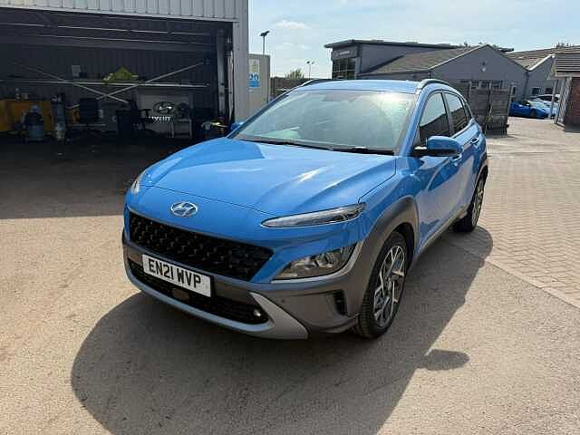 Hyundai KONA 1.6 GDi Hybrid Premium 5dr DCT Blue