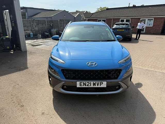 Hyundai KONA 1.6 GDi Hybrid Premium 5dr DCT Blue