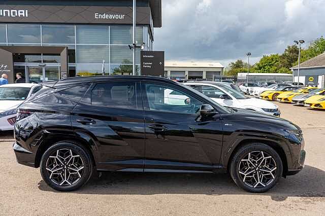 Hyundai TUCSON 1.6 TGDi Hybrid 230 N Line S 5dr 2WD Auto Black