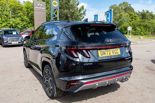 Hyundai TUCSON 1.6 TGDi Hybrid 230 N Line S 5dr 2WD Auto Black