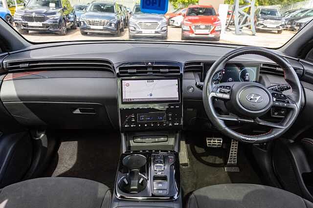Hyundai TUCSON 1.6 TGDi Hybrid 230 N Line S 5dr 2WD Auto Black