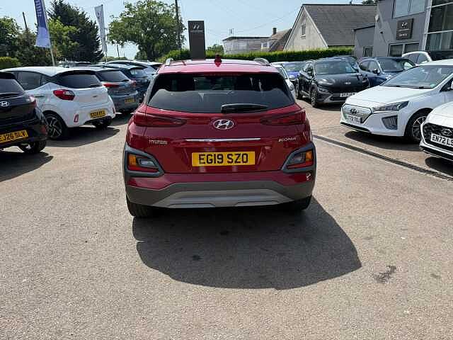 Hyundai KONA 1.0T GDi Blue Drive Premium SE 5dr Red