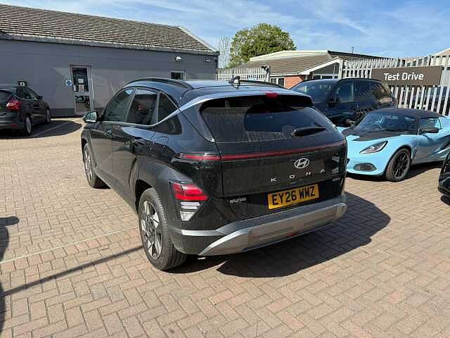 Hyundai KONA 1.6 Hybrid 129 Ultimate 5dr DCT Black