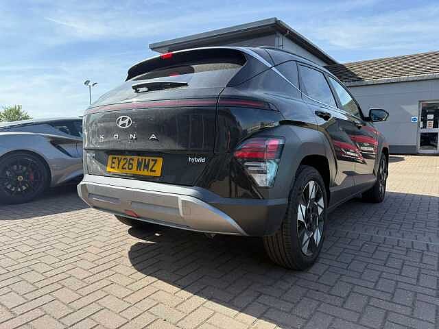 Hyundai KONA 1.6 Hybrid 129 Ultimate 5dr DCT Black