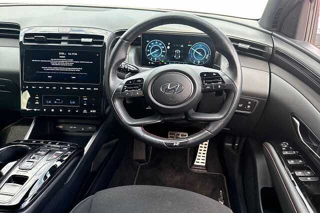 Hyundai TUCSON 1.6 TGDi Plug-in Hybrid N Line S 5dr 4WD Auto Silver