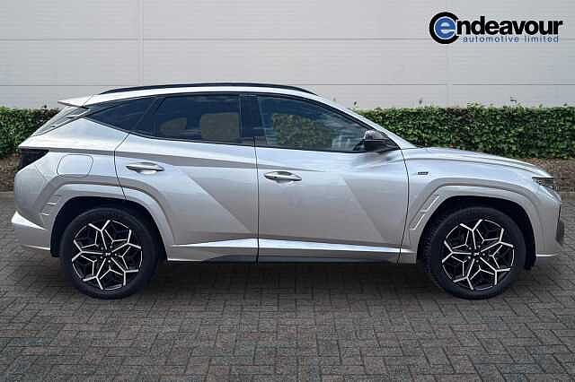 Hyundai TUCSON 1.6 TGDi Plug-in Hybrid N Line S 5dr 4WD Auto Silver