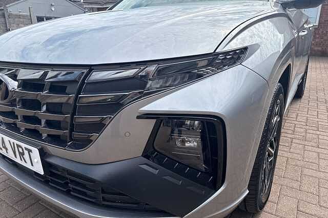Hyundai TUCSON 1.6 TGDi Plug-in Hybrid N Line S 5dr 4WD Auto Silver