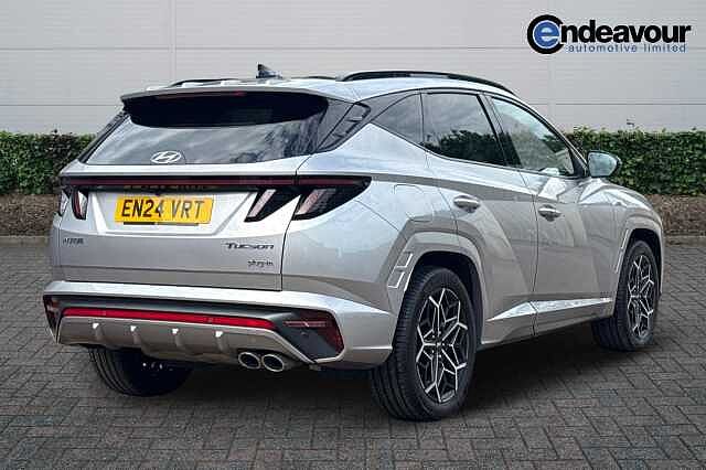Hyundai TUCSON 1.6 TGDi Plug-in Hybrid N Line S 5dr 4WD Auto Silver