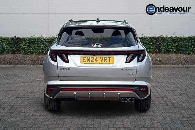 Hyundai TUCSON 1.6 TGDi Plug-in Hybrid N Line S 5dr 4WD Auto Silver
