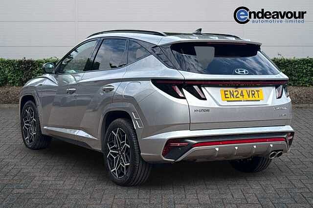 Hyundai TUCSON 1.6 TGDi Plug-in Hybrid N Line S 5dr 4WD Auto Silver