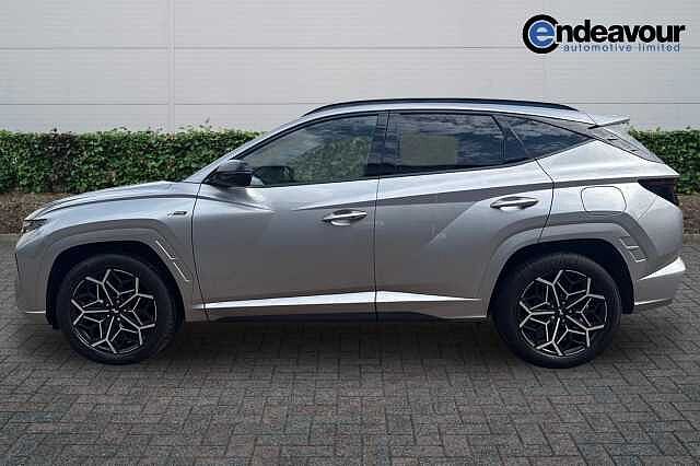 Hyundai TUCSON 1.6 TGDi Plug-in Hybrid N Line S 5dr 4WD Auto Silver