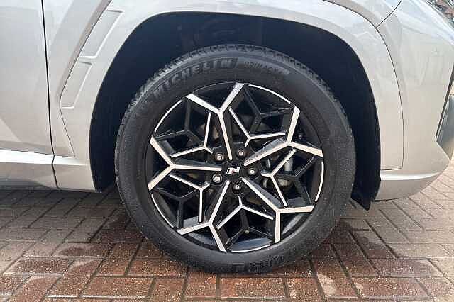 Hyundai TUCSON 1.6 TGDi Plug-in Hybrid N Line S 5dr 4WD Auto Silver