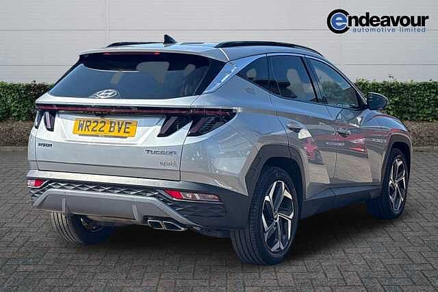 Hyundai TUCSON 1.6 TGDi Hybrid 230 Ultimate 5dr 2WD Auto Silver