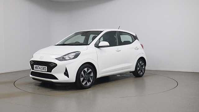 Hyundai I10 1.0 Advance Hatchback 5dr Petrol Auto Euro 6 (s/s) (63 ps) White