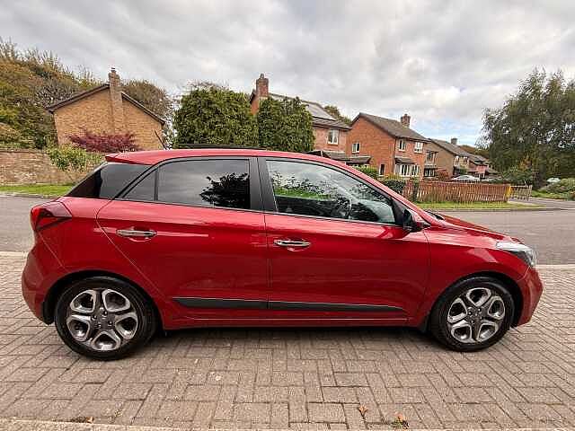 Hyundai I20 1.0 T-GDi Premium SE Nav Hatchback 5dr Petrol Manual Euro 6 (s/s) (120 ps) Red