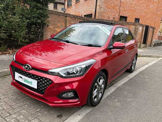 Hyundai I20 1.0 T-GDi Premium SE Nav Hatchback 5dr Petrol Manual Euro 6 (s/s) (120 ps) Red